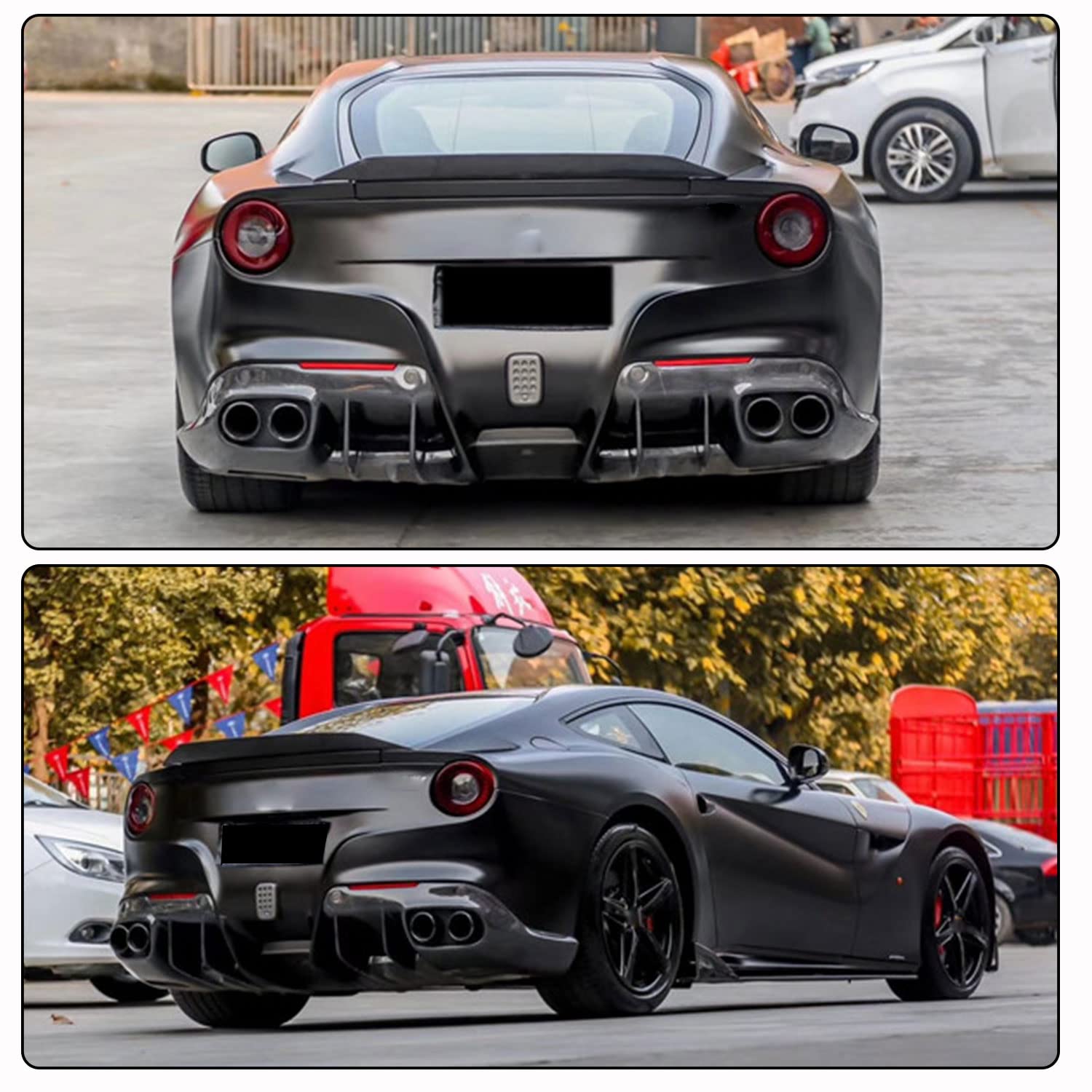 Ferrari F12純正カーボンファイバー ガソリンキャップカバー